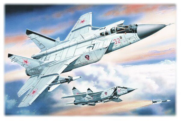 ICM 1/72 Mikoyan-31B Russian Heavy Interceptor Fighter Plastic Model Kit