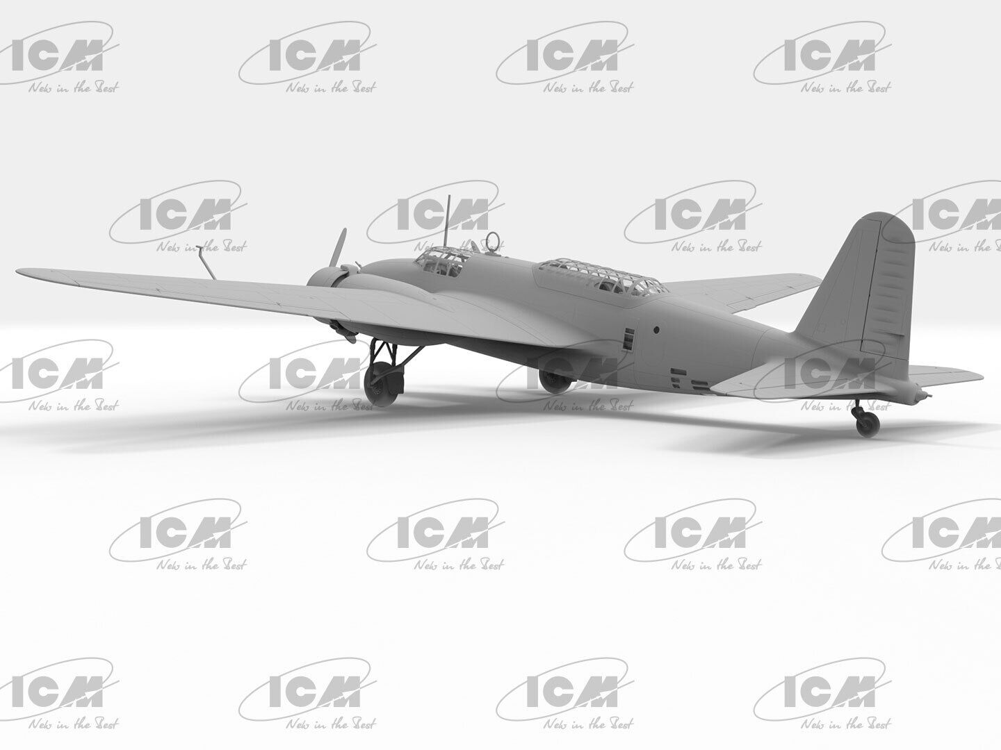 ICM 1/72 Ki-21-Ib 'Sally' Japanese Heavy Bomber Plastic Model Kit