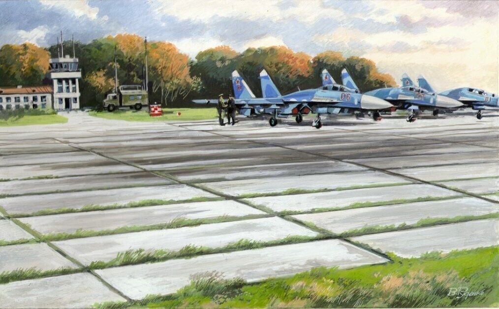 ICM 1/72 Soviet PAG-14 Airfield PLates (32 pieces) (362Ã—216 mm) Plastic Model Kit