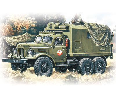 ICM 1/72 ZiL-157 Command Vehicle Plastic Model Kit