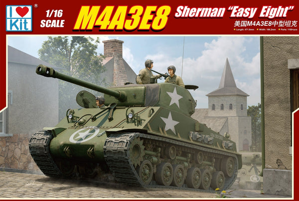 ILK61615 I Love Kit 1/16 M4A3E8 Sherman "Easy Eight" [61615]