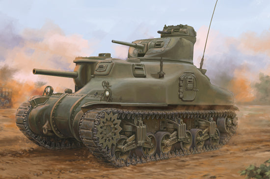 ILK63516 I Love Kit 1/35 M3A1 Medium Tank Plastic Model Kit [63516]