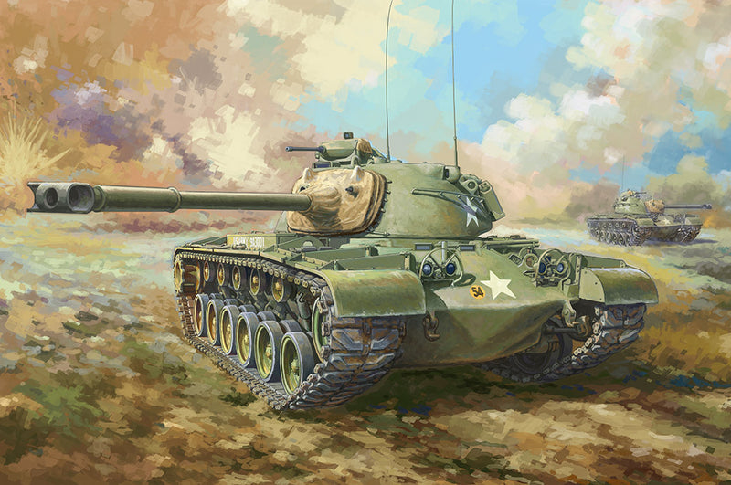 ILK63531 I Love Kit 1/35 M48A1 MBT Plastic Model Kit [63531]
