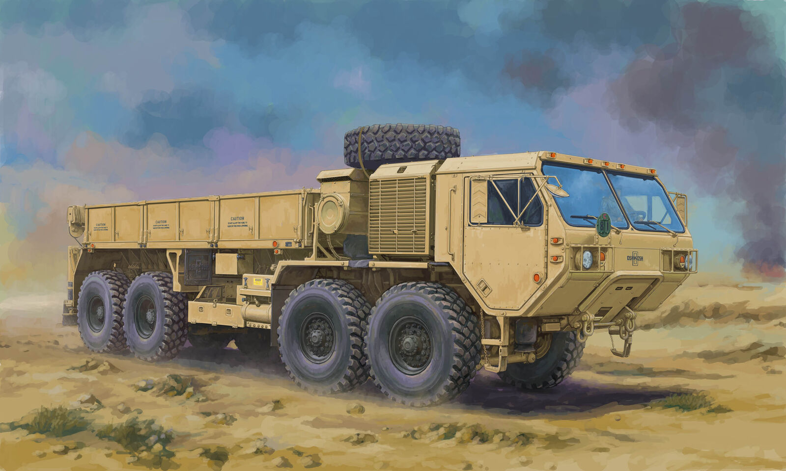 I Love Kit 1/35 HEMTTA4 M977A4 Cargo Truck Plastic Model Kit