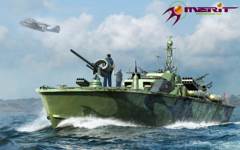 ILK64801 I Love Kit 1/48 Elco 80' Motor Patrol Torpedo Boat Late Type Plastic Model Kit [64801] I Love Kit