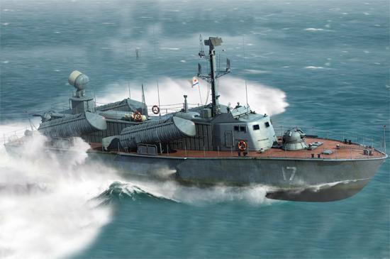 ILK67202 I Love Kit 1/72 Russian Navy OSA Class Missile Boat , OSA-2 Plastic Model Kit [67202] I Love Kit