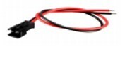 Infinity Power SM Molex 2-Pin male Pigtail 22AWG 10cm