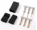 Infinity Power Futaba Male & Female Connectors (2 pairs)