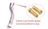 Infinity Power 90 degrees 5.0mm to Deans Adapter 12AWG 100mm JST-XH 70mm