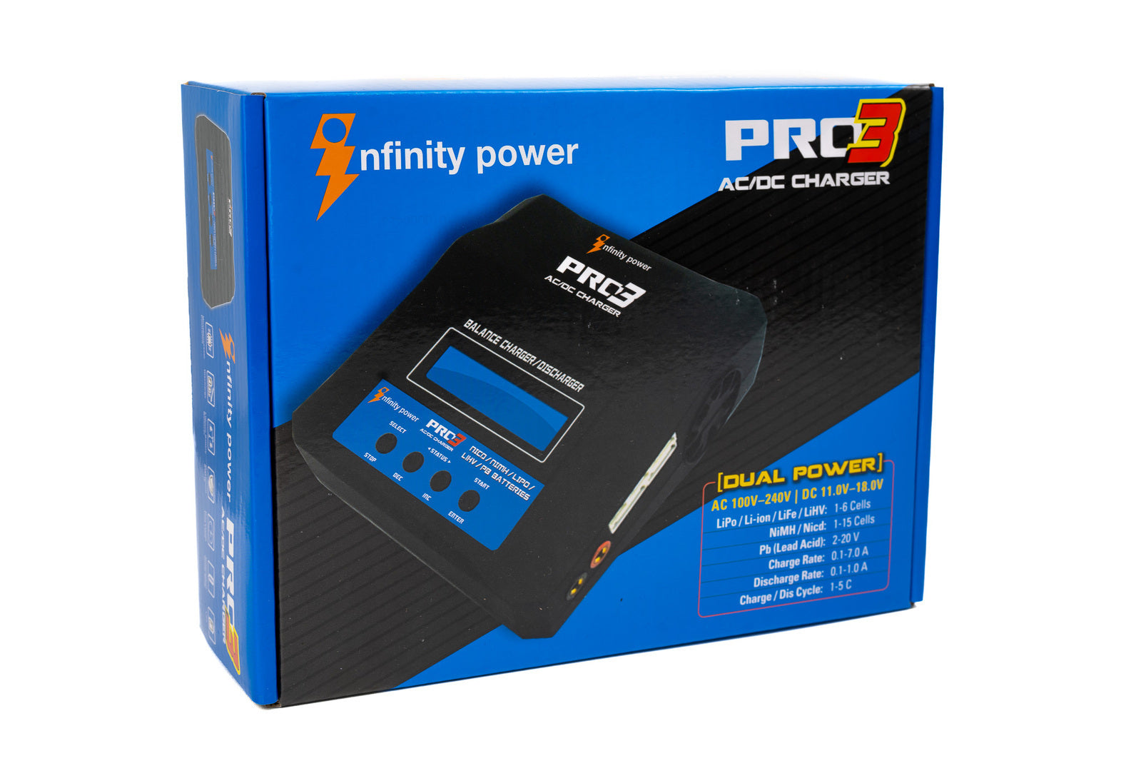 IP-PRO3 Infinity Power PRO3 AC/DC 80W 7.0A Charger Infinity Power
