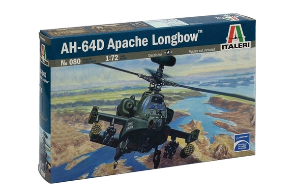 0080S ITALERI AH-64 D APACHE LONGBOW 1:72