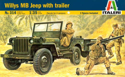 ITALERI WILLYS MB JEEP