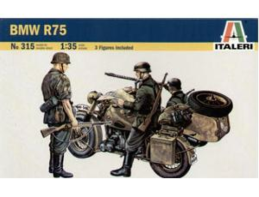 ITALERI BMW R75 WITH SIDECAR