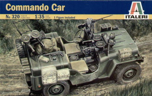 0320S ITALERI COMMANDO CAR 1:35