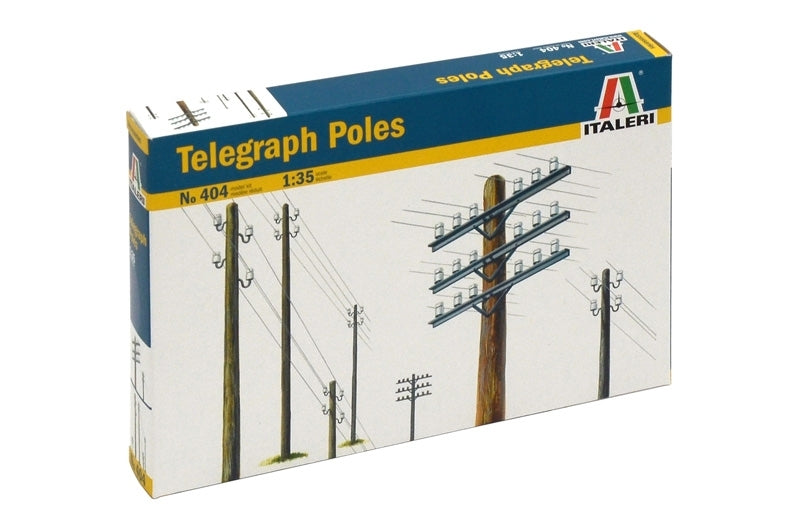 0404S ITALERI TELEGRAPH POLES 1:35