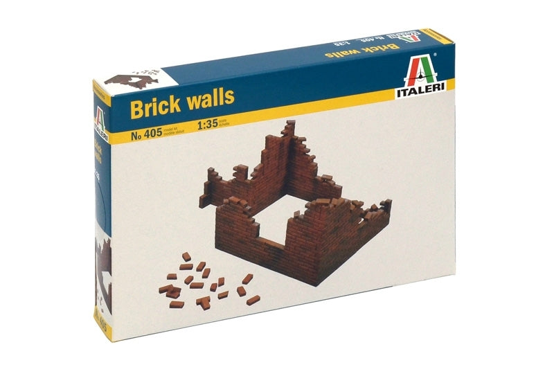 0405S ITALERI BRICK WALLS 1:35