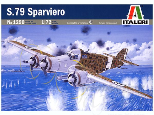 1290S ITALERI S.79 SPARVIERO 1:72