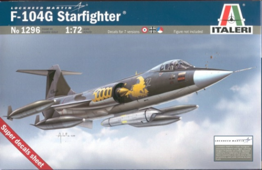 1296S ITALERI F-104 G "STARFIGHTER" 1:72