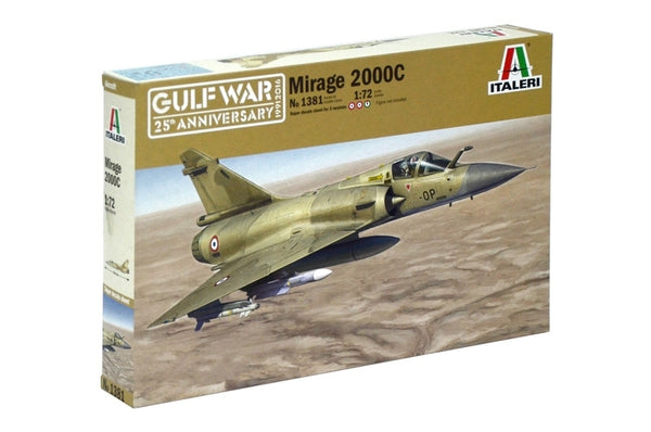 1381S ITALERI MIRAGE 2000C "GULF WAR" 1:72