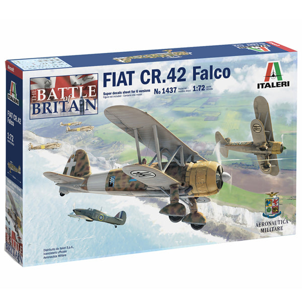 1437S ITALERI FIAT CR.42 "FALCO" BATTLE OF BRITAIN 80TH ANNIVERSARY 1:72