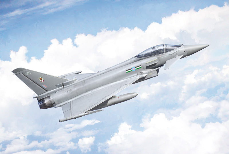 1457S ITALERI EUROFIGHTER TYPHOON EF-2000 IN R.A.F. SERVICE SUPER DECAL SHEET 1:72