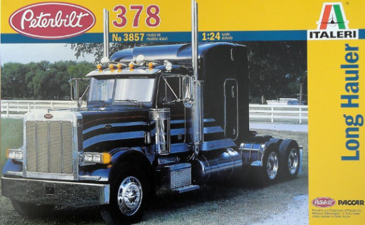 ITALERI CLASSIC PETERBILT 378 LONG HAULER 1:24