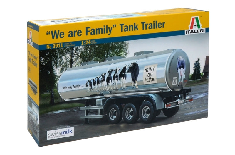 ITALERI TANK TRAILER "WE ARE FAMILY" 1:24