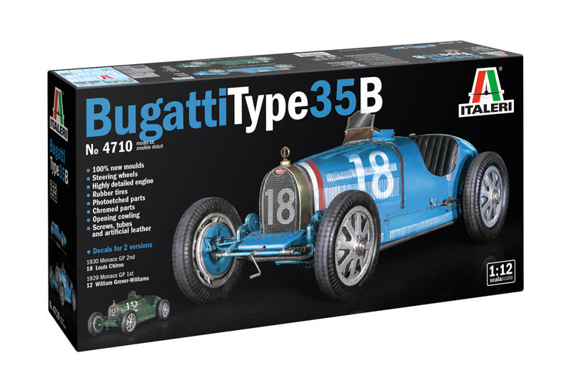 ITALERI BUGATTI 35 TYPE B 1:12