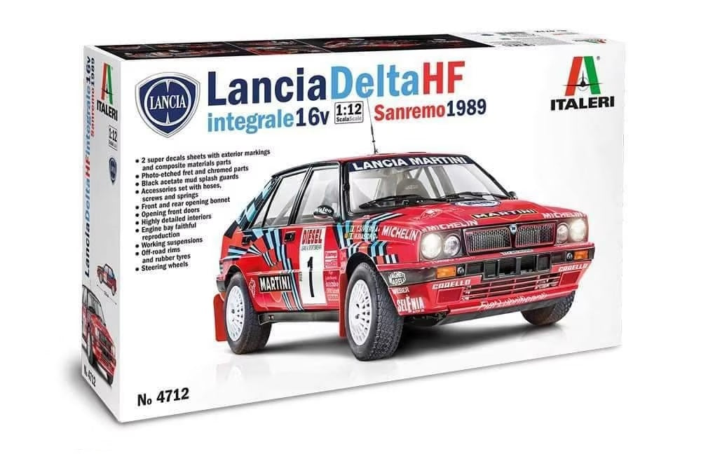 ITALERI LANCIA DELTA 16V HF INTEGRALE SANREMO