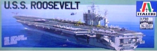 5531S ITALERI U.S.S.  ROOSEVELT CVN-71 1:72