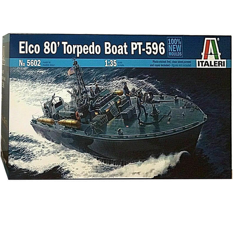 5602S ITALERI ELCO 80 TORPEDO BOAT PT-596 1:35