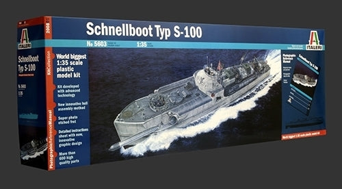 5603S ITALERI SCHNELLBOOT TYP S-100 1:35