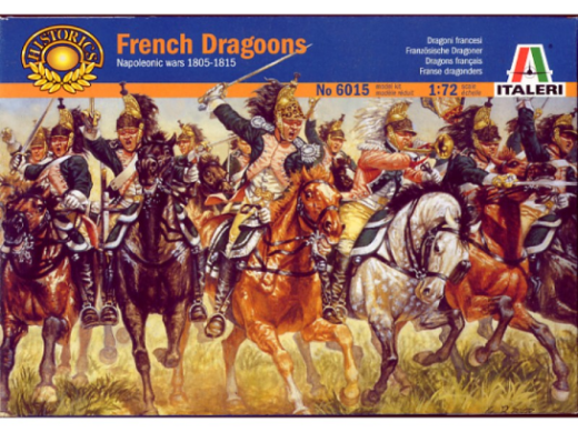 6015S ITALERI FRENCH DRAGOONS (NAP. WARS) 1:72