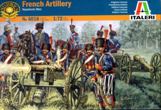 6018S ITALERI FRENCH ARTILLERY (NAP.WARS) 1:72