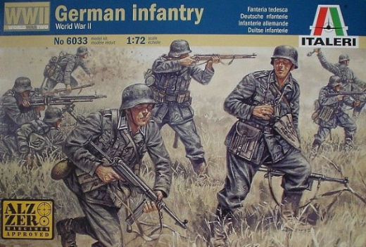 6033S ITALERI WWII - GERMAN INFANTRY  1:72