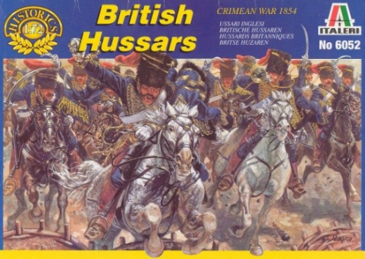6052S ITALERI BRITISH HUSSARS (CRIMEAN WAR) 1:72