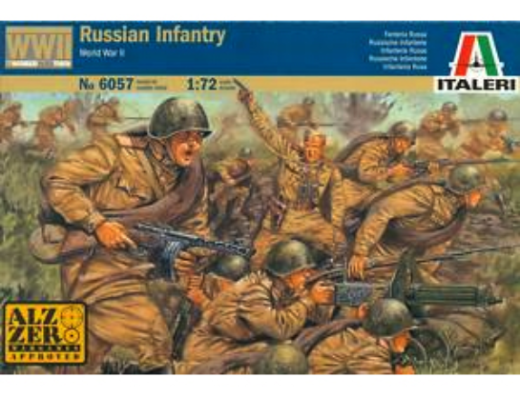 6057S ITALERI WWII - RUSSIAN INFANTRY 1:72