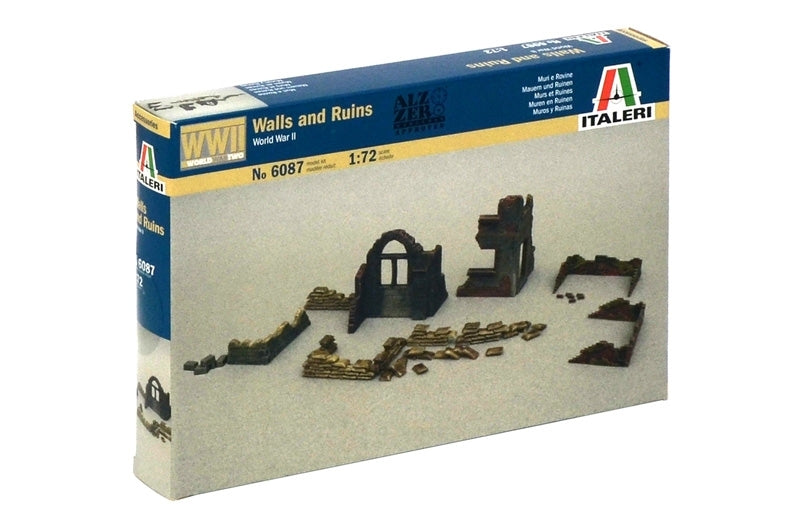 6087S ITALERI WALLS AND RUINS 1:72