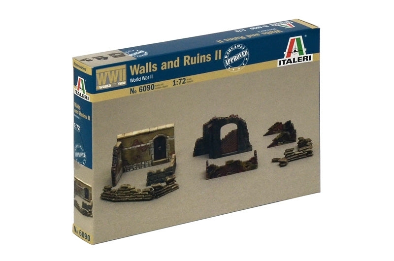 6090S ITALERI WALLS AND RUINS II 1:72