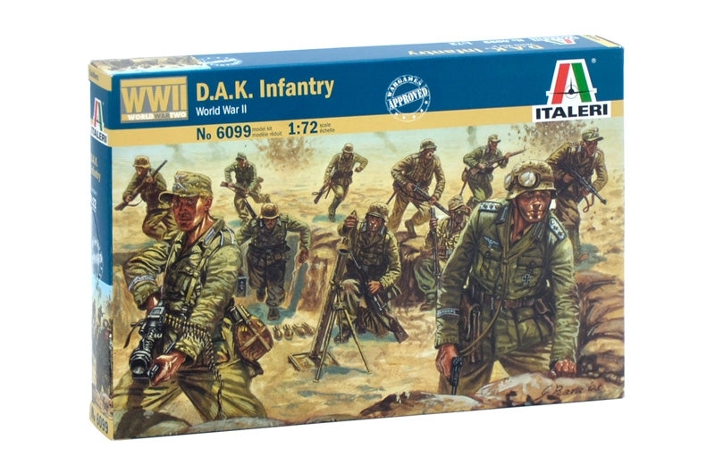6099S ITALERI WWII - D.A.K. INFANTRY