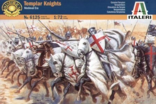 6125S ITALERI TEMPLAR KNIGHTS (MEDIEVAL ERA)