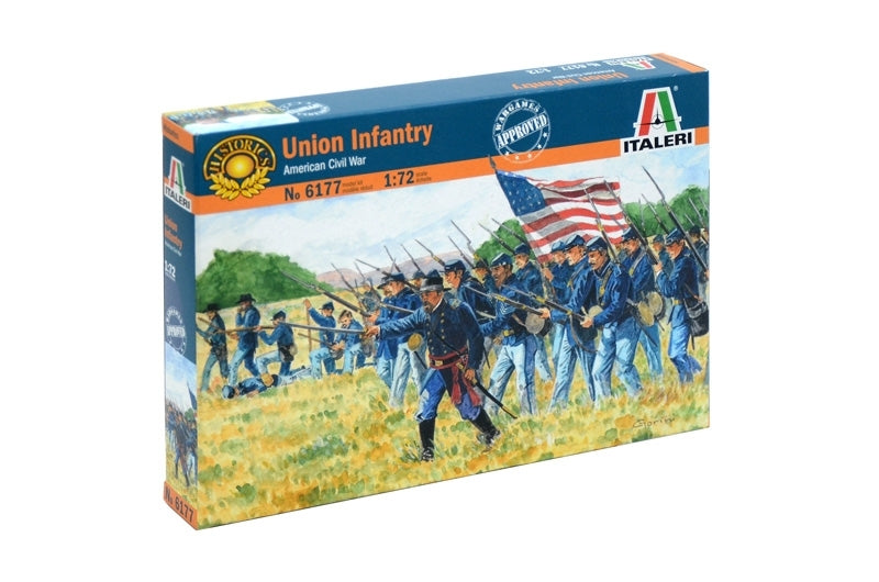 6177S ITALERI UNION INFANTRY (AMERICAN CIVIL WAR)