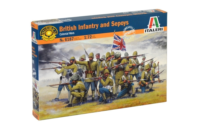 6187S ITALERI BRITISH INFANTRY AND SEPOYS 1:72