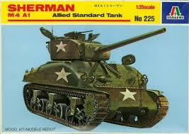 6568S ITALERI M2A1 SHERMAN TANK WITH U.S. INFANTRY 1:35