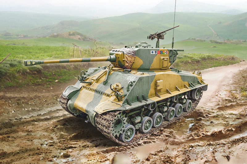 6586S ITALERI M4A3E8 SHERMAN KOREAN WAR 1:35