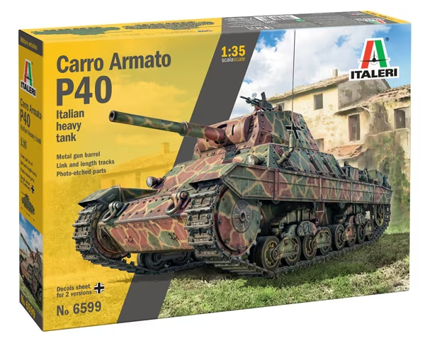 6599S ITALERI CARRO ARMATO P40 1:35
