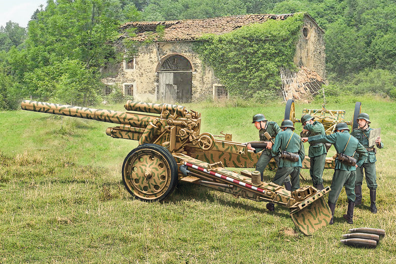 7082S ITALERI 15 CM FIELD HOWITZER/105CM FIELD GUN 1:72