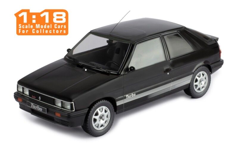 IXO Models 1/18 Renault 11 Turbo Custom Black 1987