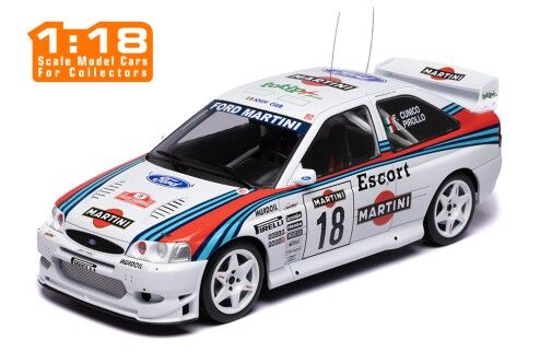 IXO Models 1/18 Ford Escort WRC #18 G.Cunico - L.Pirollo Rally E San Remo 1998