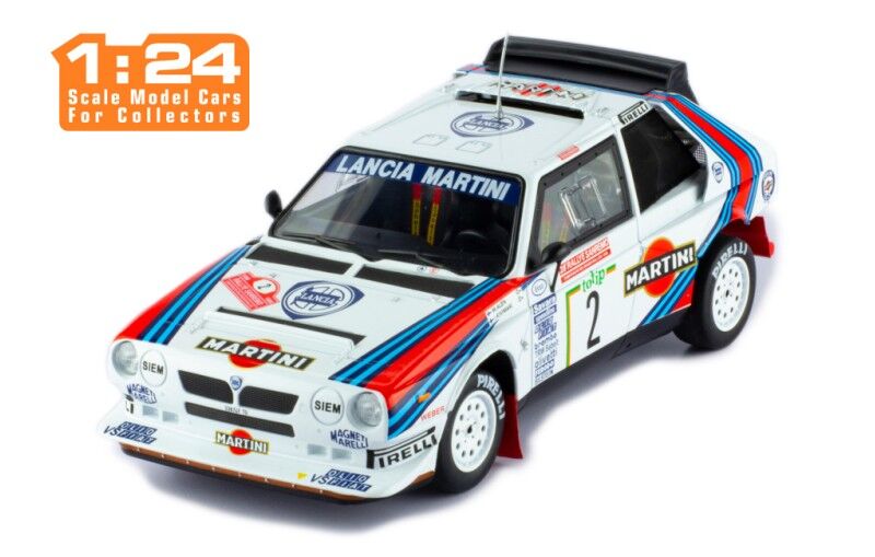 IXO Models 1/24 Peugeot 205 T16 #2 A.Vatanen - T.Harryman Rallye Monte-Carlo 1985